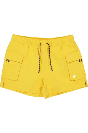 K-Way Korte broeken, Heren, Geel, L, Mellow Zwemshorts voor Mannen