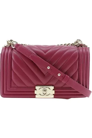 CHANEL Pre-owned, Dames, Rood, ONE Size, Leer, Pre-owned Leather crossbody-bags