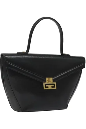 Givenchy Pre-owned, Dames, Zwart, ONE Size, Leer, Tweedehands leren handtassen