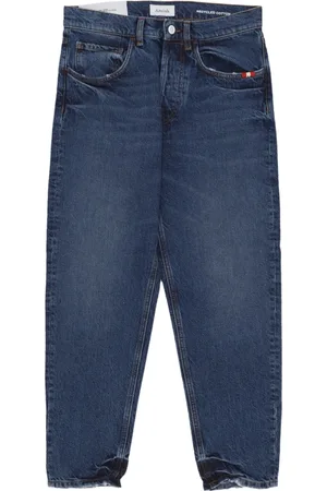 AMISH Jeans, Heren, Blauw, W30, Denim, Slim Fit Denim Jeans