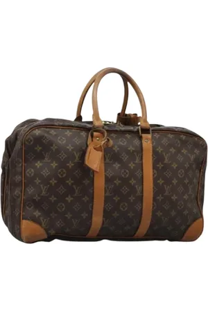 LOUIS VUITTON Pre-owned, Dames, Bruin, ONE Size, Tweedehands Canvas Louis Vuitton tassen