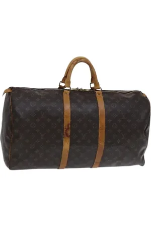 LOUIS VUITTON Pre-owned, Dames, Bruin, ONE Size, Tweedehands Canvas Louis Vuitton tassen