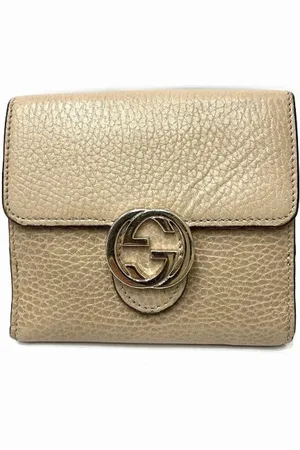 Gucci Pre-owned, Dames, , ONE Size, Leer, Tweedehands leren portemonnees