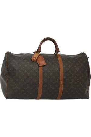 LOUIS VUITTON Pre-owned, Dames, Bruin, ONE Size, Tweedehands Canvas Louis Vuitton tassen