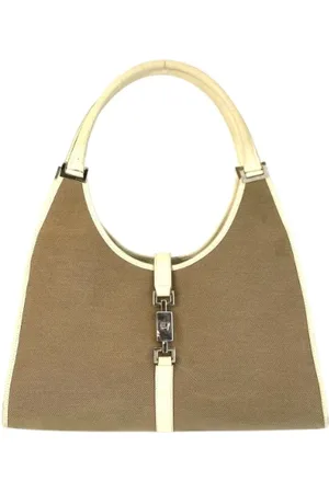 Gucci Pre-owned, Dames, , ONE Size, Leer, Pre-owned Canvas gucci-bags