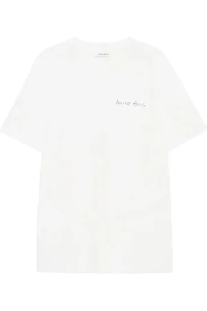 ANINE BING Tops, Dames, , S, Katoen, Walker Tee Katoenen T-shirt