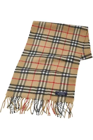Burberry Pre-owned, Dames, , ONE Size, Wol, Pre-owned Wool scarves
