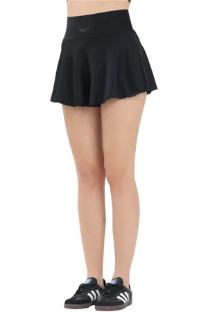 adidas Rokken, Dames, Zwart, XS, Zwarte Mesh Taille Shorts voor Vrouwen