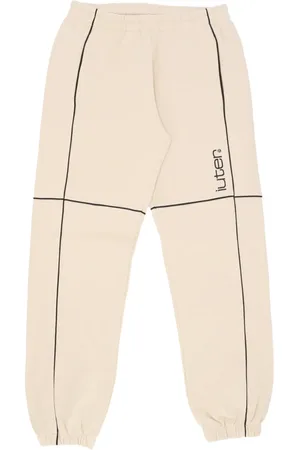 IUTER Broeken, Heren, , L, Katoen, Ruit Track Broek Room