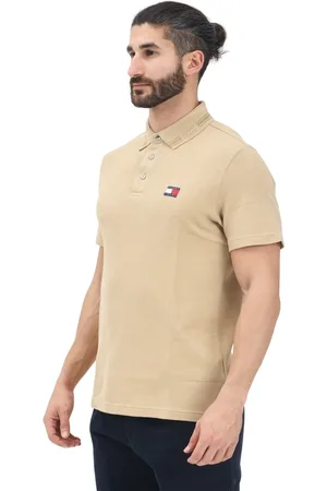 Tommy Hilfiger Tops, Heren, , L, Katoen, Polo met korte mouwen