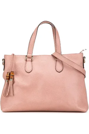 Gucci Pre-owned, Dames, Roze, ONE Size, Leer, Tweedehands leren handtassen