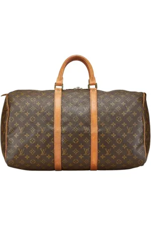 LOUIS VUITTON Pre-owned, Dames, Bruin, ONE Size, Leer, Tweedehands leren Louis Vuitton tassen