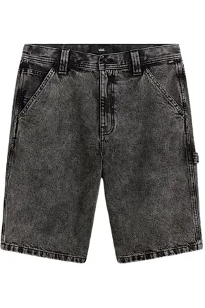 Vans Korte broeken, Heren, Zwart, W30, Denim, Zwarte Denim Chore Shorts