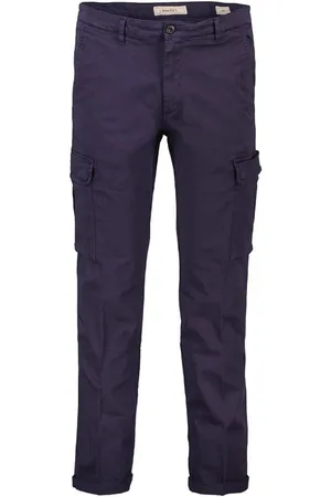 40 Weft Broeken, Heren, Blauw, S, Blauwe Cargo Broek voor Mannen