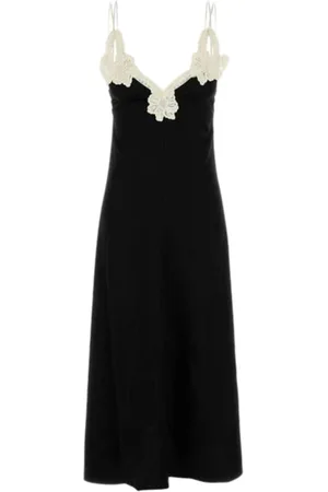 Jil Sander Kleedjes, Dames, Zwart, S, Elegante Kleding Jurk voor Vrouwen