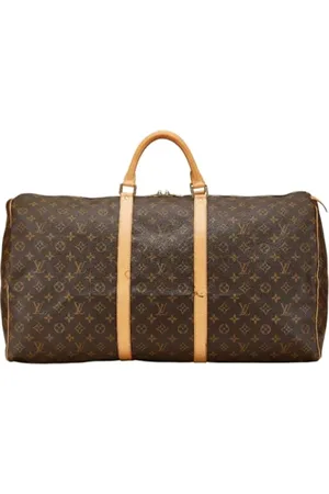 LOUIS VUITTON Pre-owned, Dames, Bruin, ONE Size, Tweedehands leren Louis Vuitton tassen