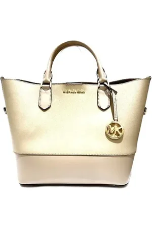 Michael Kors Pre-owned, Dames, , ONE Size, Leer, Tweedehands leren schoudertassen