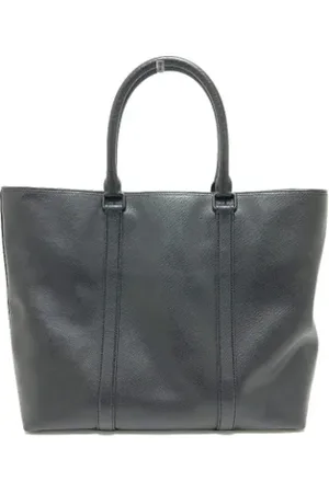 Coach Pre-owned, Dames, Zwart, ONE Size, Leer, Tweedehands leren handtassen