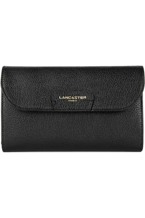 Lancaster Accessoires, Dames, Zwart, ONE Size, Leer, Leren Portemonnees & Pasjeshouders