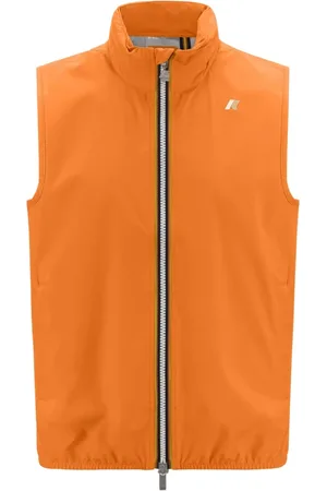 K-Way Jassen, Heren, Oranje, L, Stretch Dot Mouwloos Jack