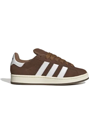 adidas Schoenen, Heren, Bruin, 37 1/3 EU, Suède, Bruine Suède Sneakers Unisex Y2K Stijl