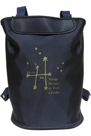 Hermès Pre-owned, Dames, Blauw, ONE Size, Nylon, Pre-owned Canvas backpacks