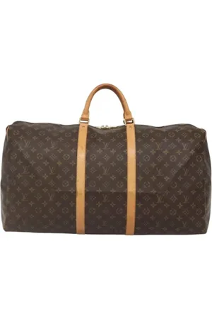 LOUIS VUITTON Pre-owned, Dames, Bruin, ONE Size, Tweedehands Canvas Louis Vuitton tassen