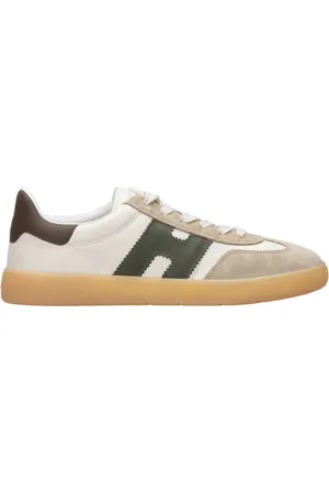 Hogan Schoenen, Heren, Veelkleurig, 43 EU, Suède, Sneakers met leren en suède details