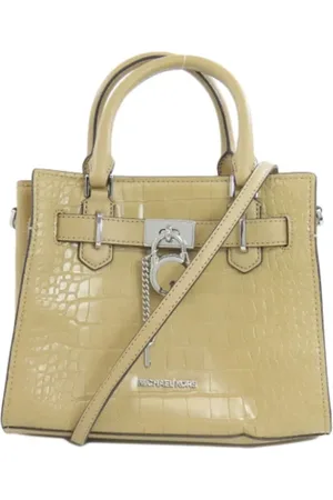 Michael Kors Pre-owned, Dames, Bruin, ONE Size, Leer, Tweedehands leren handtassen