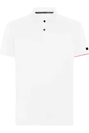 RRD Tops, Heren, Wit, M, Katoen, Witte piqué polo shirt met stretch