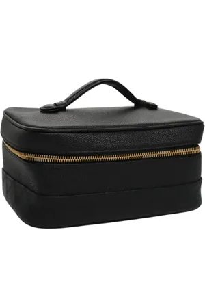 CHANEL Pre-owned, Dames, Zwart, ONE Size, Leer, Pre-owned Leather pouches