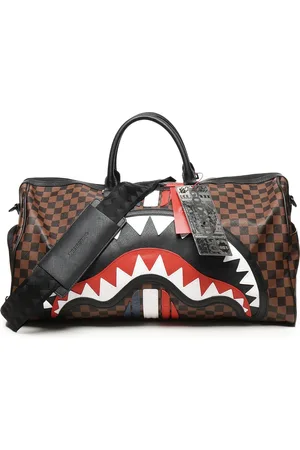 Sprayground Tassen, unisex, Bruin, ONE Size, Bruine Rugzak met Metalen Ritszak