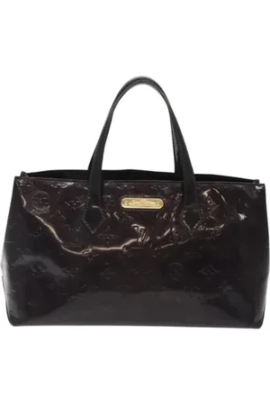 LOUIS VUITTON Pre-owned, Dames, Paars, ONE Size, Leer, Tweedehands leren Louis Vuitton tassen