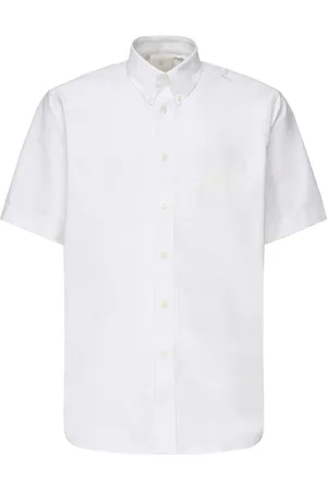 Givenchy Overhemden, Heren, Wit, M, Witte Button-Up Shirt met Kraag