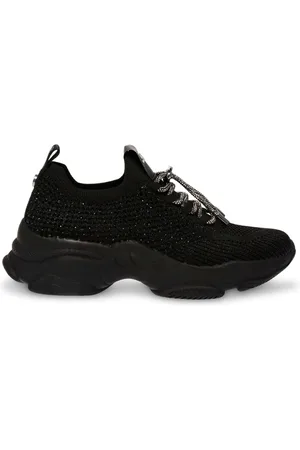 Steve Madden Schoenen, Dames, Zwart, 38 EU, Zwarte Sneakers voor Heren