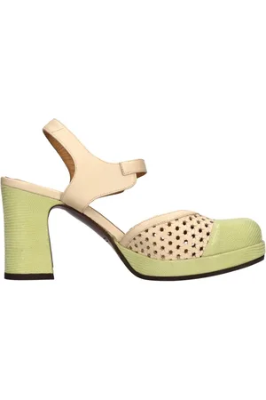 Chie Mihara Schoenen, Dames, Groen, 37 EU, Met hak Multikleur