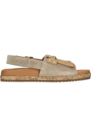 Chie Mihara Schoenen, Dames, , 37 EU, Suède, Platte schoenen Multi Colour