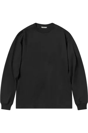 Auralee Sweatshirts & Hoodies, Heren, Zwart, 2Xl, Stijlvolle T-shirts en Polos