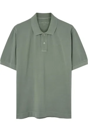 Circolo Tops, Heren, Groen, M, Heren Polo Shirts Collectie