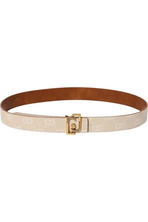 Liu Jo Accessoires, Dames, , S, Gestructureerde Leren Riem