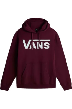 Vans Sweatshirts & Hoodies, Heren, Veelkleurig, L, Hoodie Bordeaux Mannen