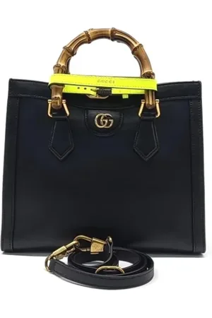 Gucci Pre-owned, Dames, Zwart, ONE Size, Pre-owned Leather gucci-bags