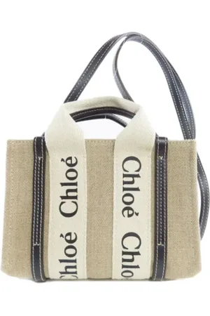 Chloé Pre-owned, Dames, , ONE Size, Tweedehands Canvas handtassen