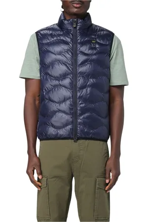 Blauer Jassen, Heren, Blauw, 2Xl, Stijlvolle Danny Gilet voor Mannen