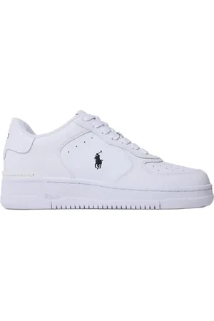 Ralph Lauren Schoenen, Heren, Wit, 45 EU, Le Masters Court Sneakers