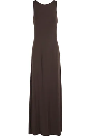 Max Mara Kleedjes, Dames, Bruin, M, Pompeii Koffie Jersey Jurk