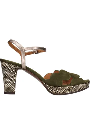 Chie Mihara Schoenen, Dames, Groen, 39 EU, Leer, Sandalen Groen