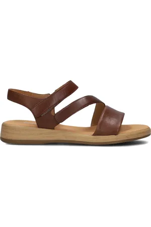 Gabor Schoenen, Dames, Bruin, 35 1/2 EU, Stijlvolle zomersandalen