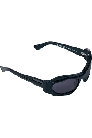 KUBORAUM Accessoires, unisex, Zwart, ONE Size, Cat-Eye Zonnebril met Getinte Lenzen