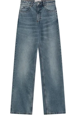 Ami Jeans, Dames, Blauw, W26, Denim, Regular Fit Denim Jeans